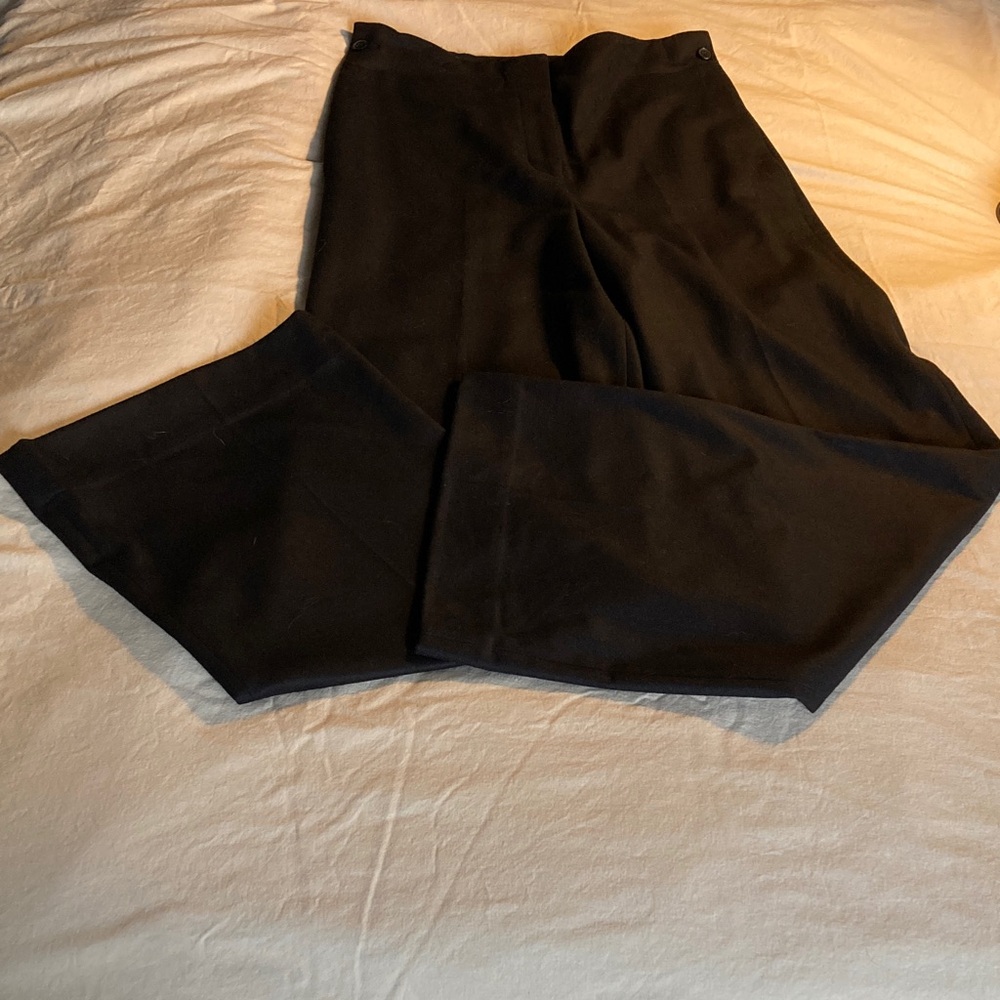 Tall COS wool blend black trousers - Picture 5 of 12